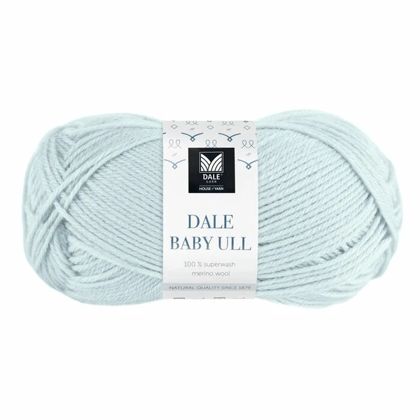 Dale Baby Ull 8558 Lyseblå