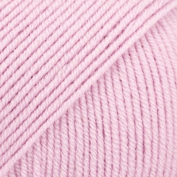 DROPS BABY Merino 26 Lys Gammelrosa (Uni Colour) - lilla skær