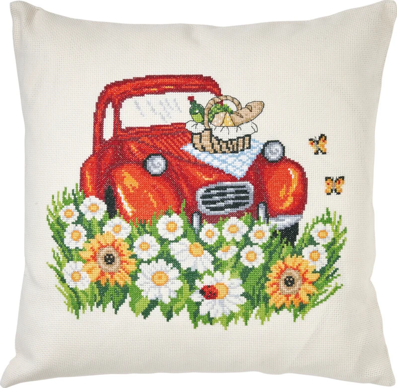 Broderikit 2 CV 38 x 38 cm