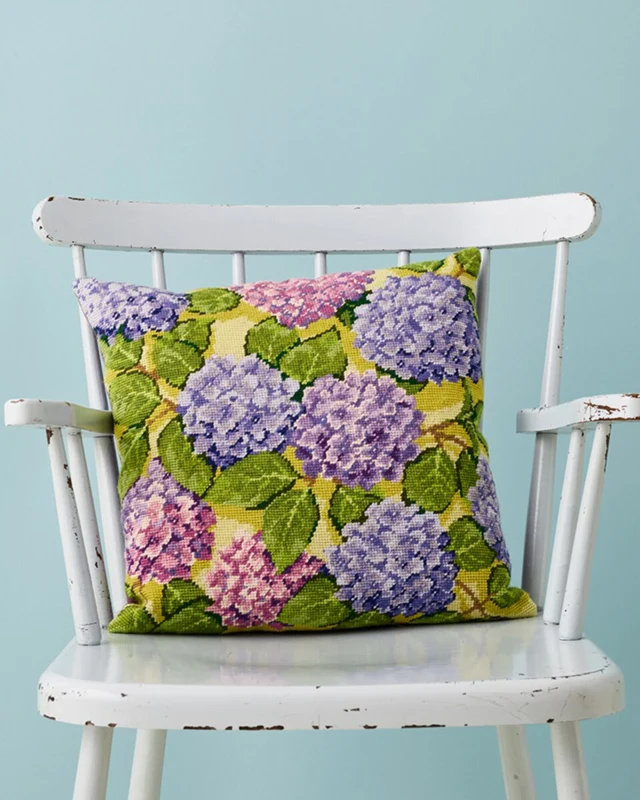 Broderikit Hortensia 39 x 39 cm