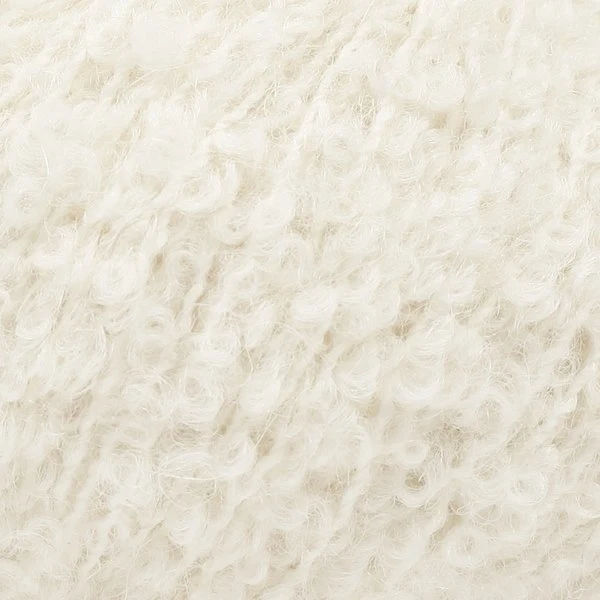 DROPS Alpaca Bouclé 0100 Natur (Uni Colour)