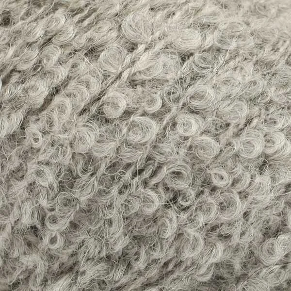 DROPS Alpaca Bouclé 5110 Lys grå (Mix)