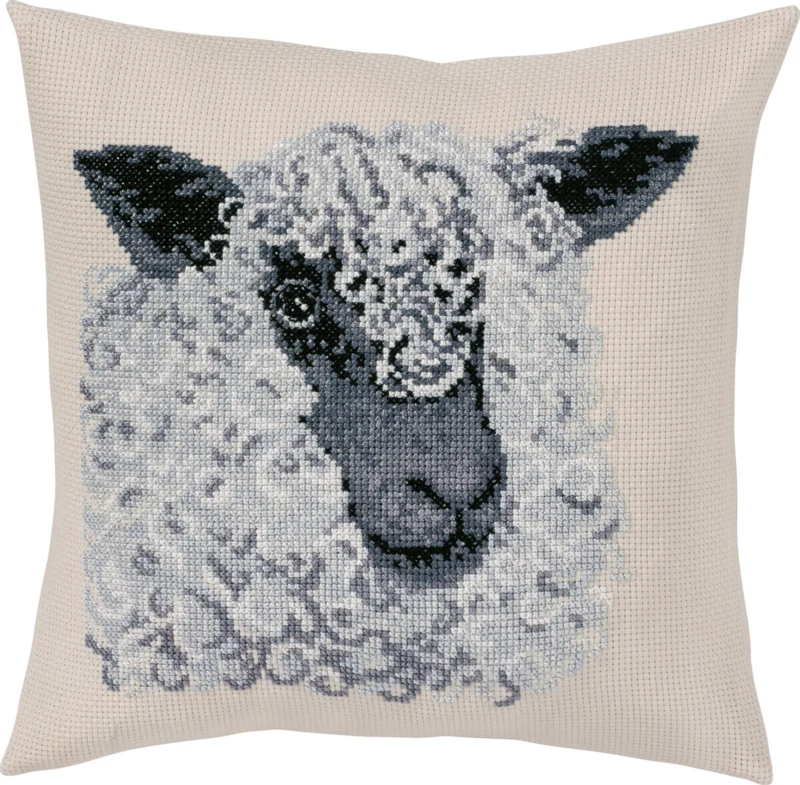 Broderikit Gråt får 40 x 40 cm