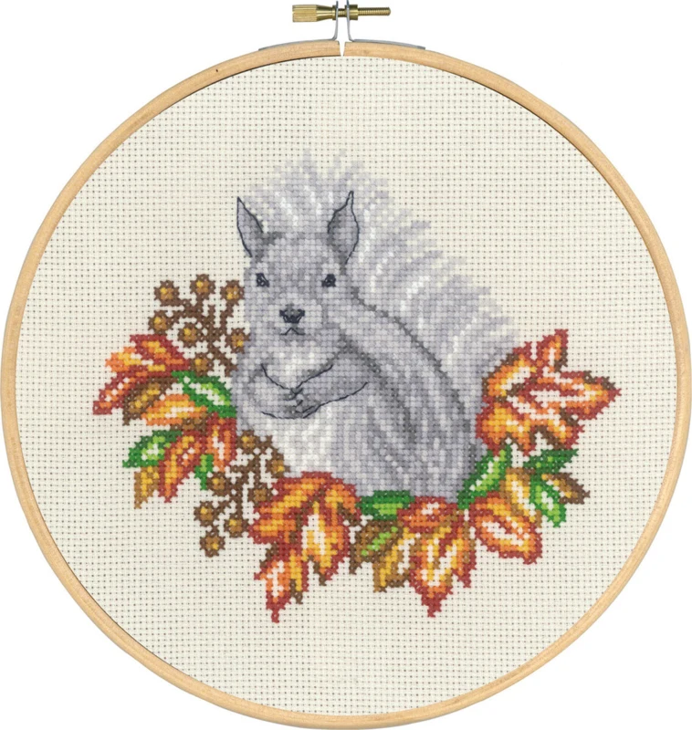 Broderikit Egern efterår m/5810/20 20 Ø cm