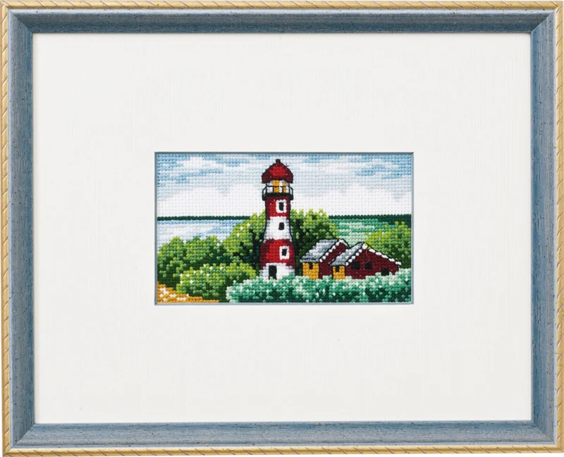 Broderikit Fyrtårn R5402/22 23 x 18 cm