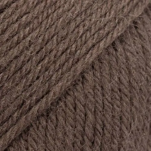 DROPS Karisma 04 Chokolade brun (Uni Colour)