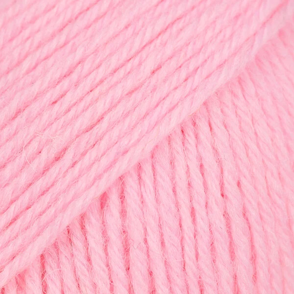 DROPS Fabel Uni Colour 120 Babyrosa