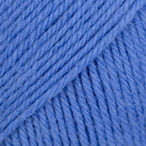DROPS Fabel Uni Colour 116 Kornblomst blå