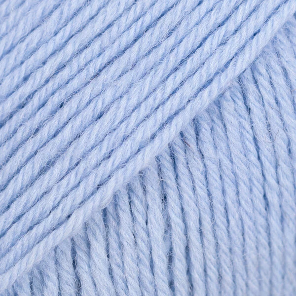 DROPS Fabel Uni Colour 117 Lyseblå