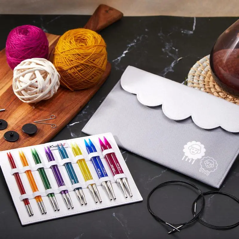 KnitPro Trendz Udskiftelige Rundpindesæt Deluxe