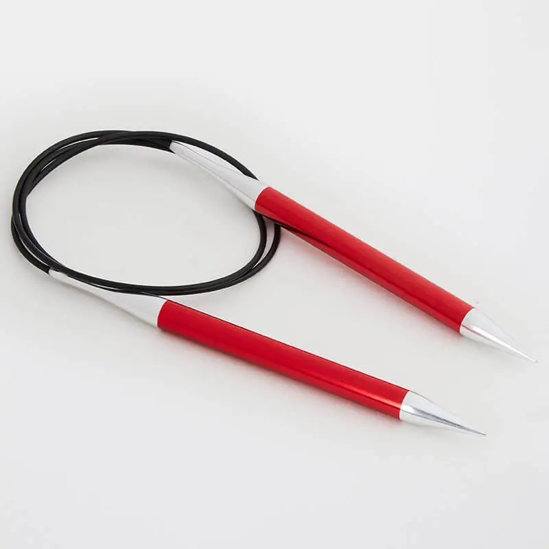 KnitPro ZING rundpind 40 cm (2.0-8.00mm)