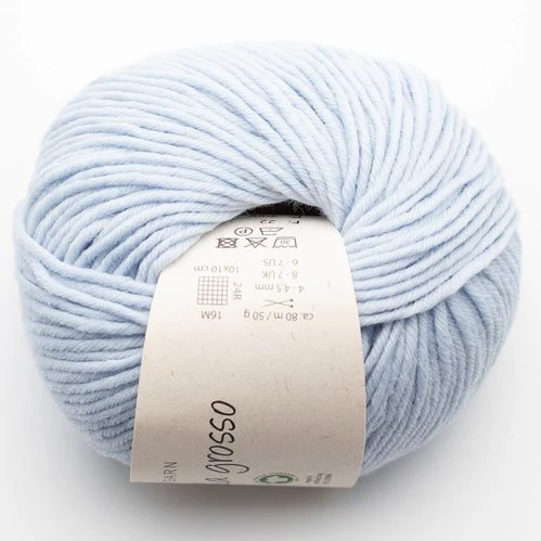 BC Garn Semilla GROSSO 022 Babyblå GOTS