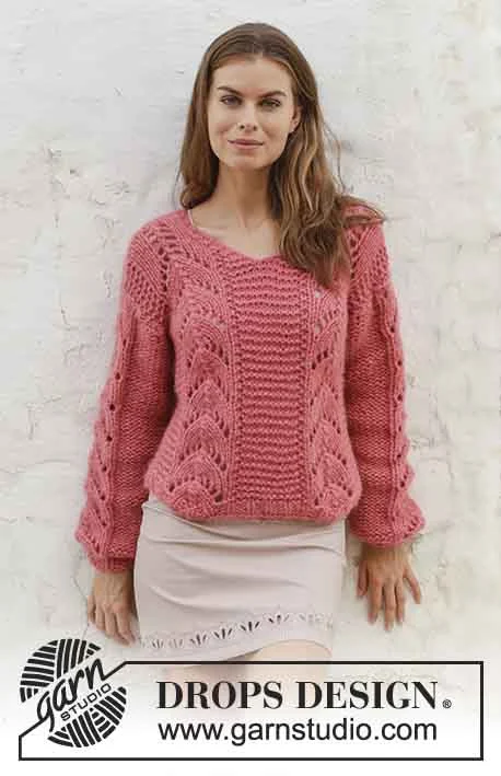 186-9 Spring Peach by DROPS Design