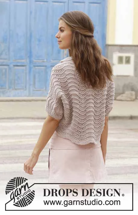 188-32 Billowing Rose by DROPS Design