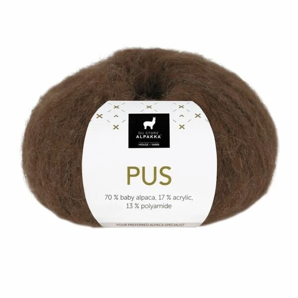 Du Store Alpakka Pus 4069 Brun