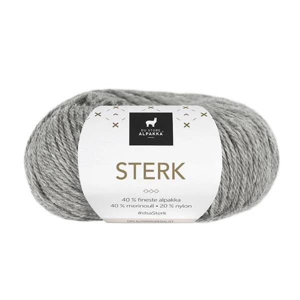 Du Store Alpakka STERK 822 Lys grå