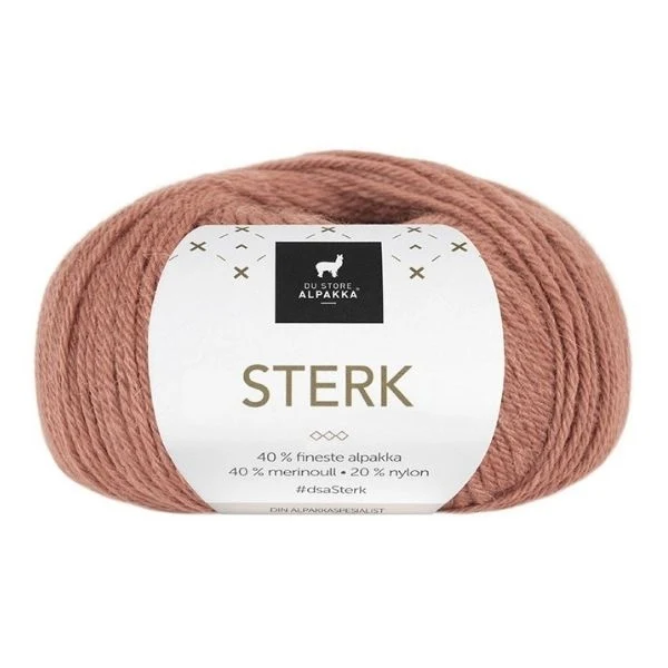 Du Store Alpakka STERK 898 Abrikos
