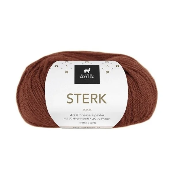Du Store Alpakka STERK 862 Brændt kobber
