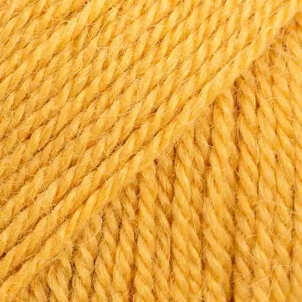 DROPS Alpaca 2923 Sennepsgul (Uni Colour)