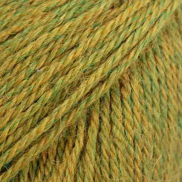 DROPS Alpaca 7233 Gulgrøn (Mix)