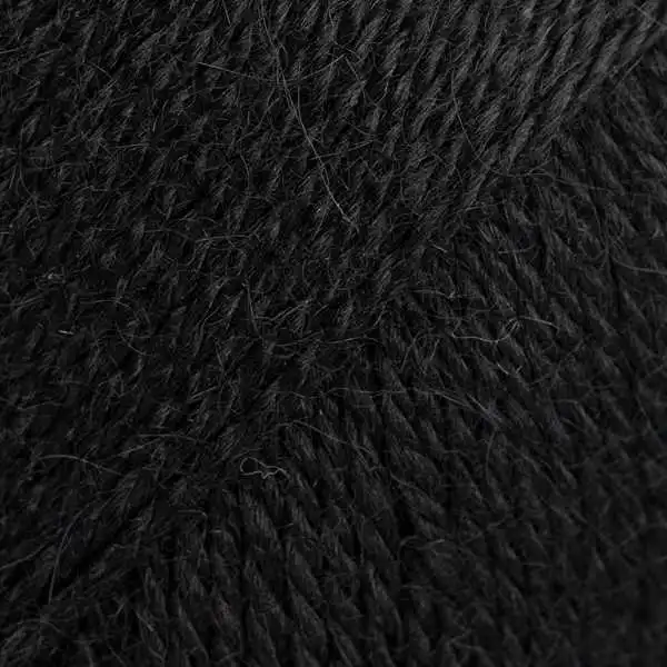 DROPS Alpaca 8903 Sort (Uni Colour)