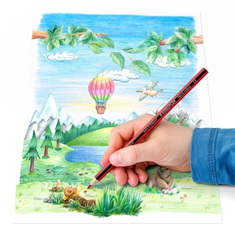 STAEDTLER Noris colour 185, farveblyanter, 24 stk