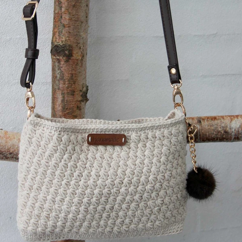 Go Handmade Star Stitch Small Taske