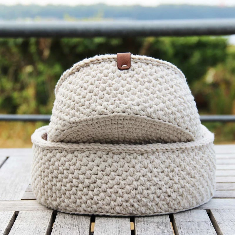 Go Handmade Moss Stitch Kurve Runde