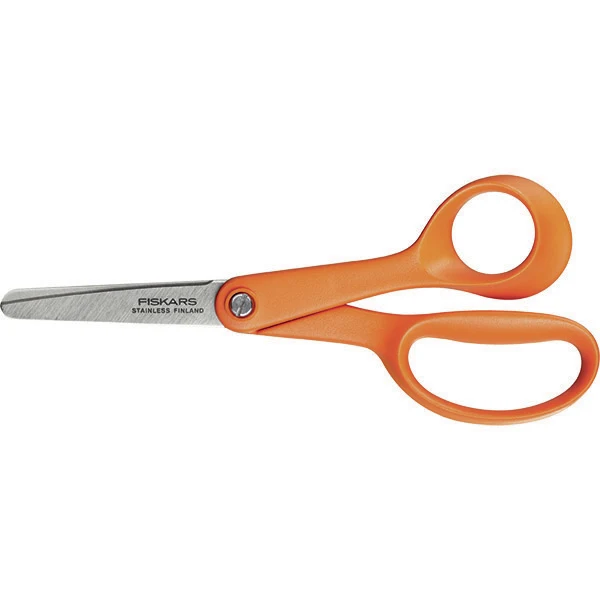 Fiskars Børnesaks, Orange, Højre
