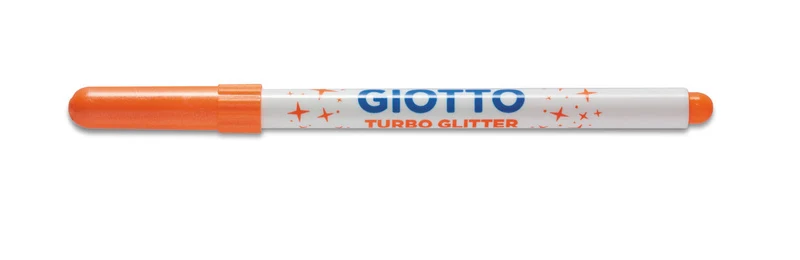 Giotto Turbo Glitter Tusser, 8 stk