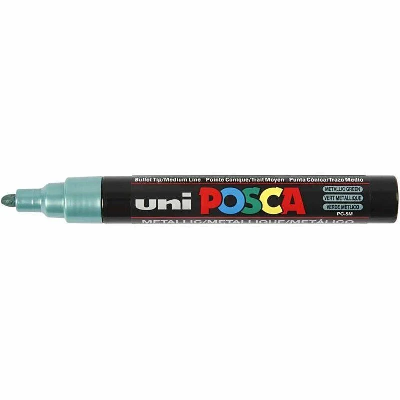Uni Posca Tusch Medium Metallic, 8 stk