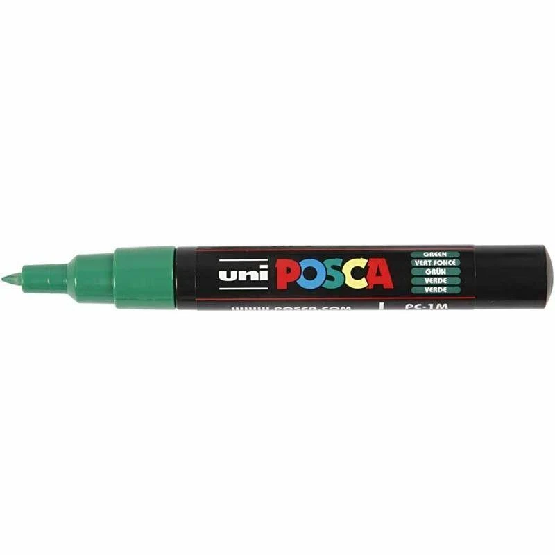 Uni Posca Tusch Extra Fine 0,7 mm, 12 stk