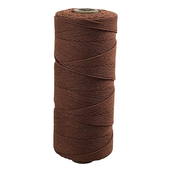 Knyttegarn 1mm 315m 18 Brun