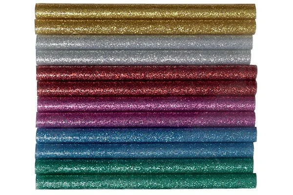 Hobby Line Limstænger m/glimmer 7,2 mm, 12 stk