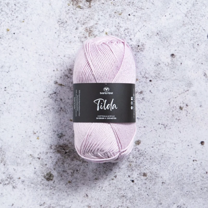 Svarta Fåret Tilda 589 Pastel lyserød