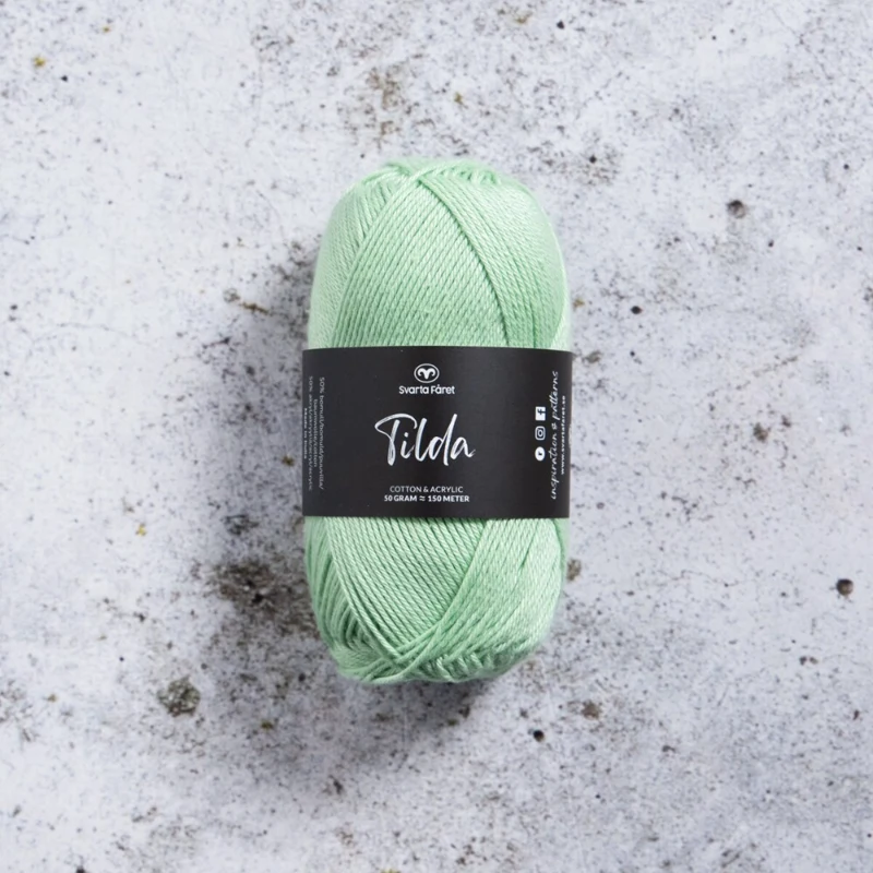 Svarta Fåret Tilda 587 Pastel grøn