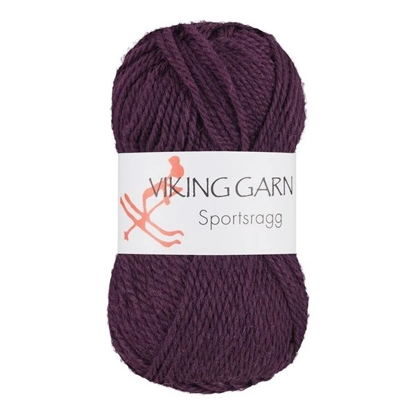 Viking Sportsragg 578 Mørk Lilla