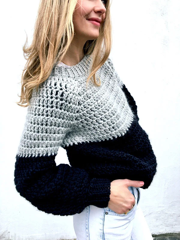 The Chunky Balloon Sweater