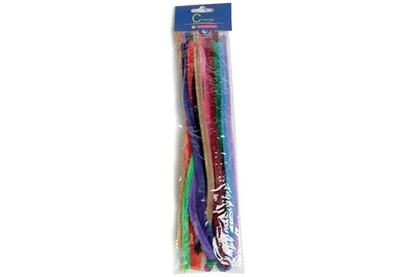 Chenille Mix 0.9x30 cm, 26 stk