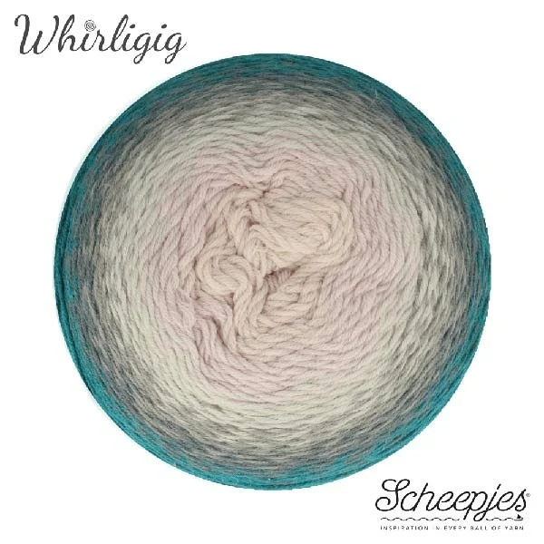 Scheepjes Whirligig 204 Teal to lavender