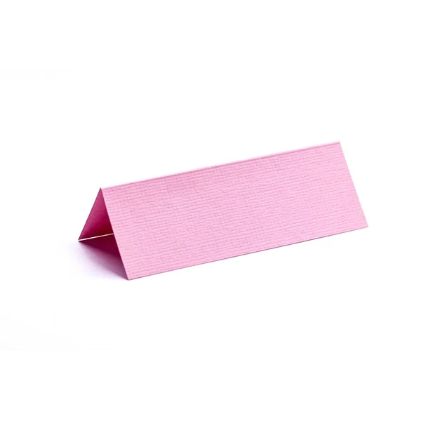 Paper Exclusive Bordkort, 240 g, 10 x 7 cm, Tekstureret, 10 stk Lyserød