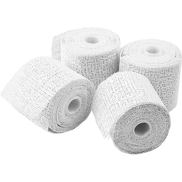 Gipsgaze, 2,7 m Bredde 5 cm, 4 ruller