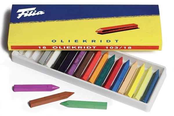 Filia Oliekridt, 18 stk