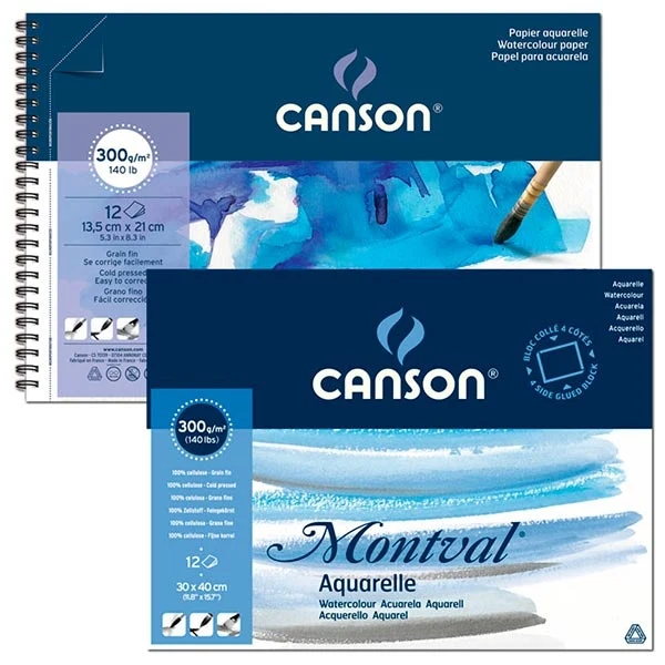 Canson Montval Akvarelblok