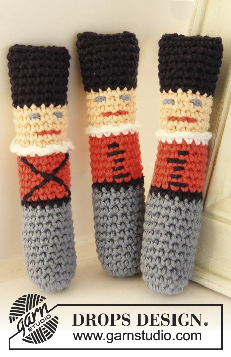 24-21 Crochet Army by DROPS Design