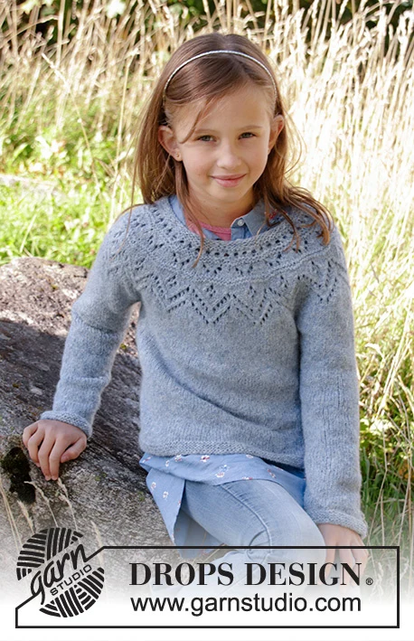 34-10 Agnes Sweater by DROPS Design