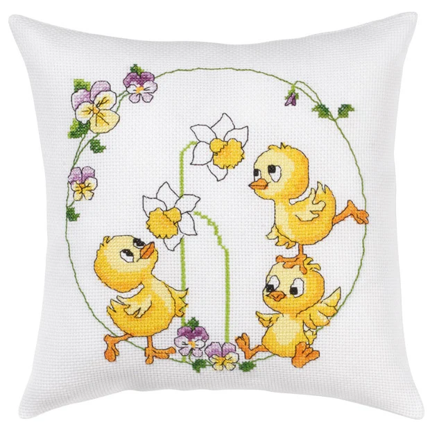 Broderikit Påskepude