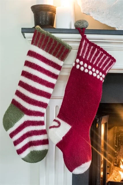 Tovede Julestrømper