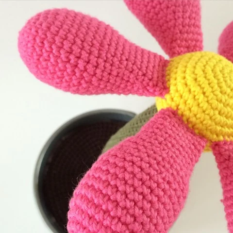 Blomst i zinkspand