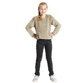 BØRNESWEATER MED FLET